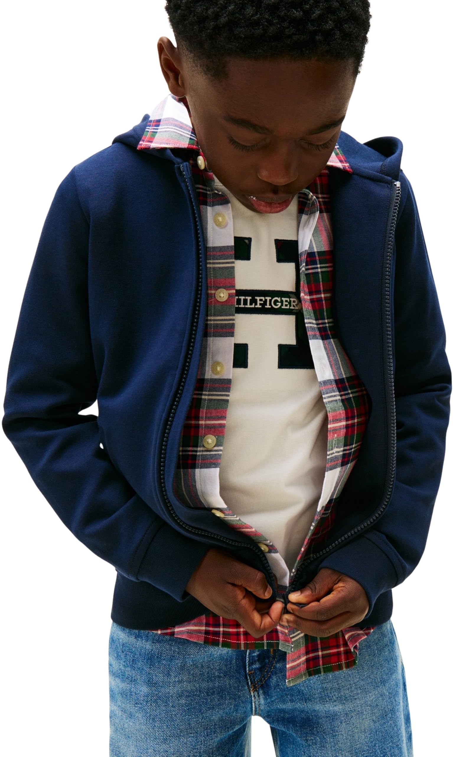 Tommy Hilfiger Felpa Bimbo Art KB0KB10362