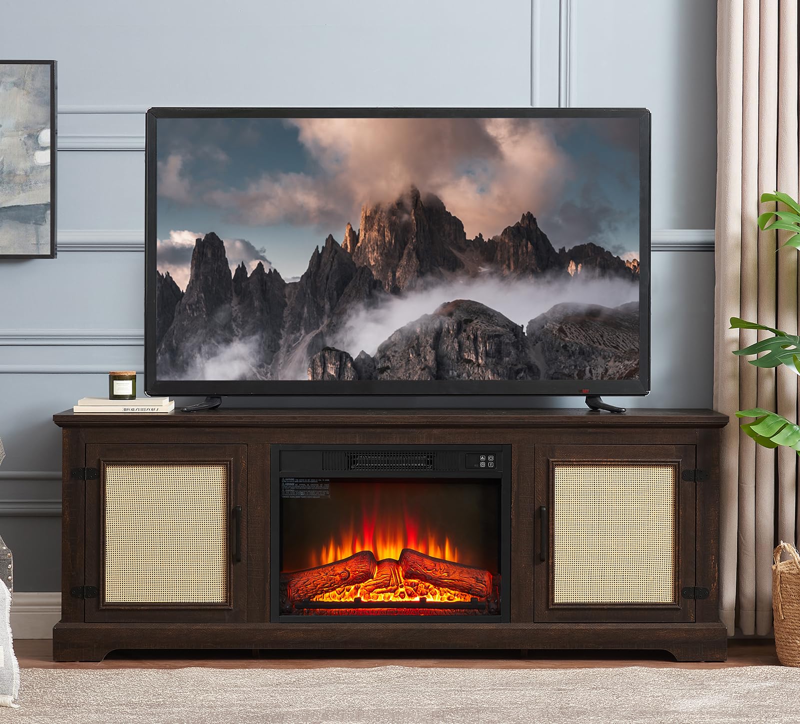 Amazon.com: Farmhouse TV Stand with 23