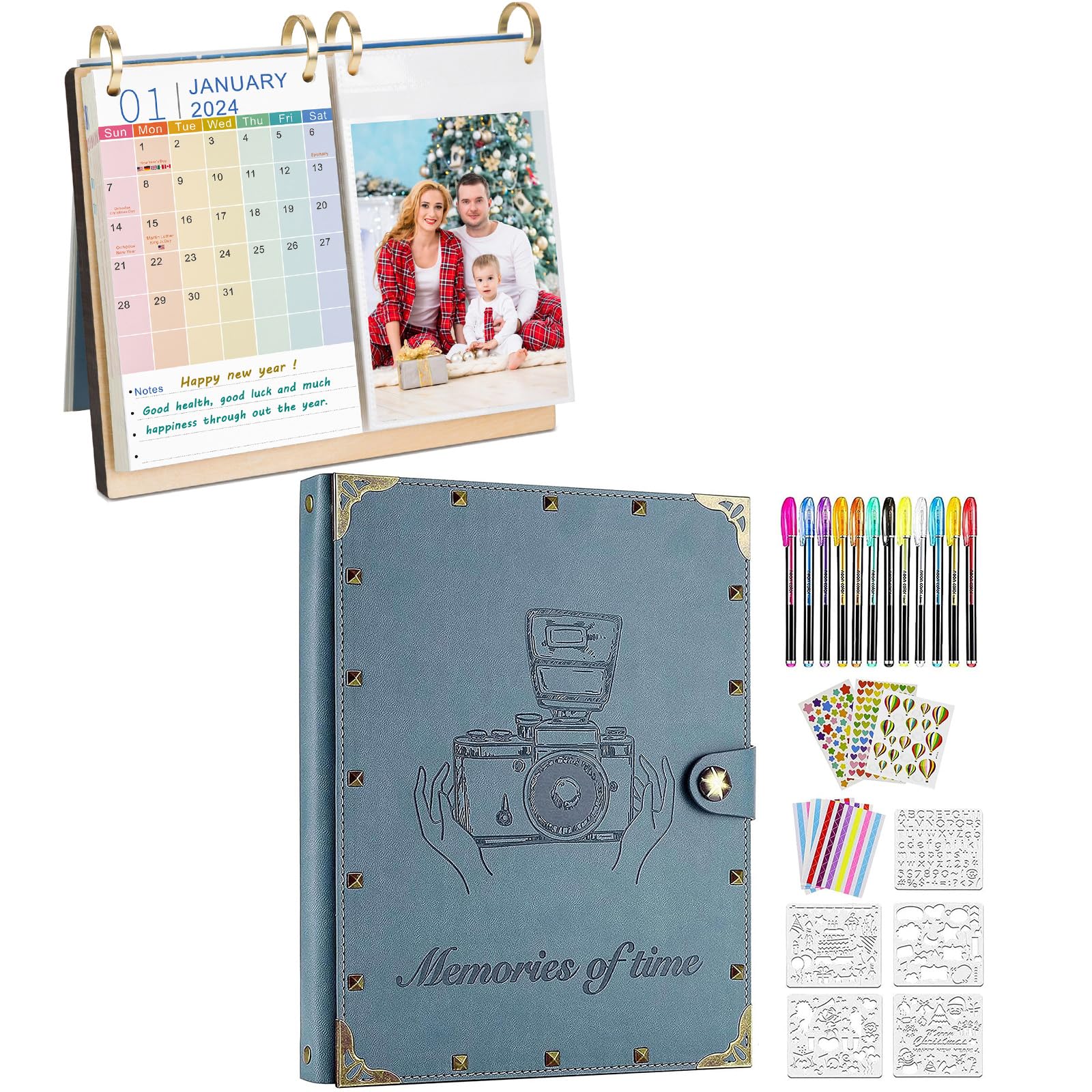 Amazon.com: ZEEYUAN 4x6 Vertical Flip Photo Album With 2024-2025