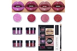 Kawaii Kisses Glitter Lip Kit: Shimmering Smiles for the Enchanting You