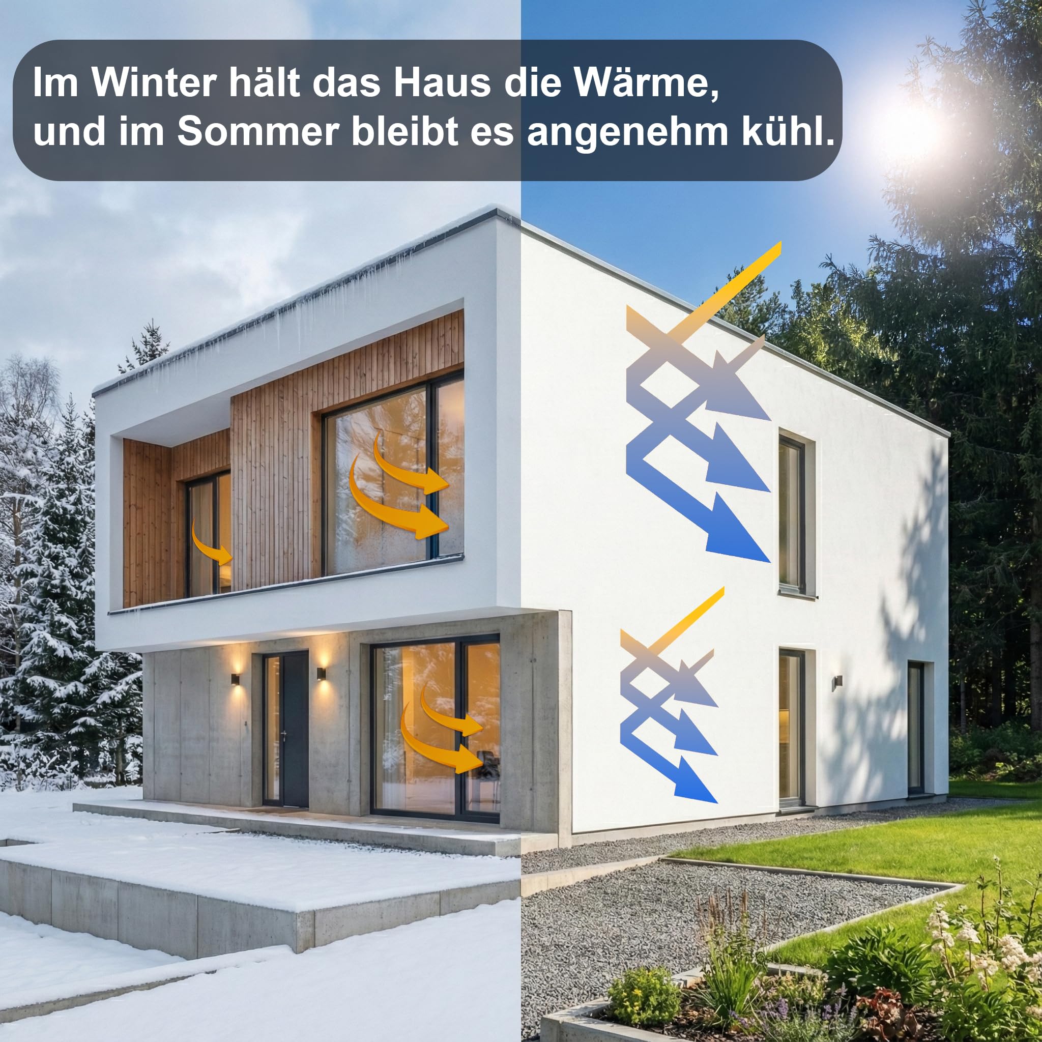 WO-WE Thermo Aussenfarbe Weiß Fassadenfarbe Wandfarbe Fassadenbeschichtung W527 10L
