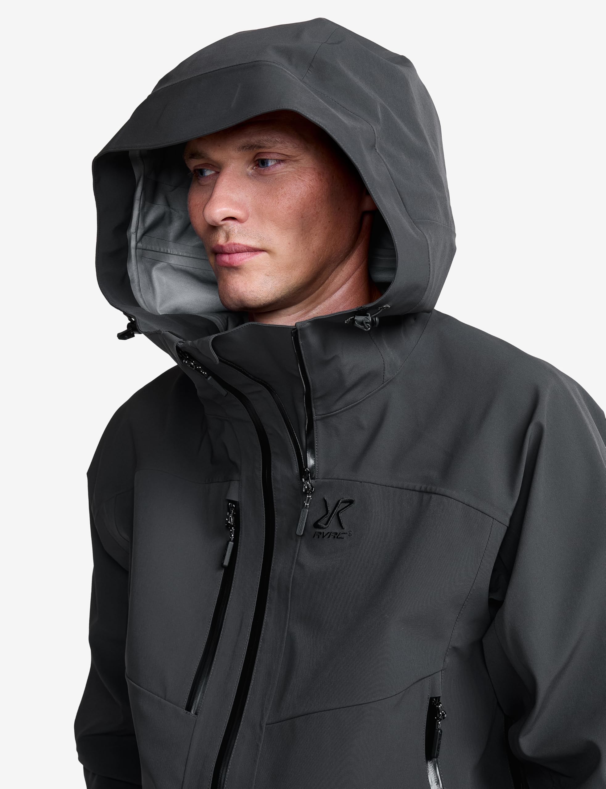 RevolutionRace Cyclone 3L Shell Jacket pour Homme, Veste Imperméable avec Réflecteurs Recco pour la Randonnée