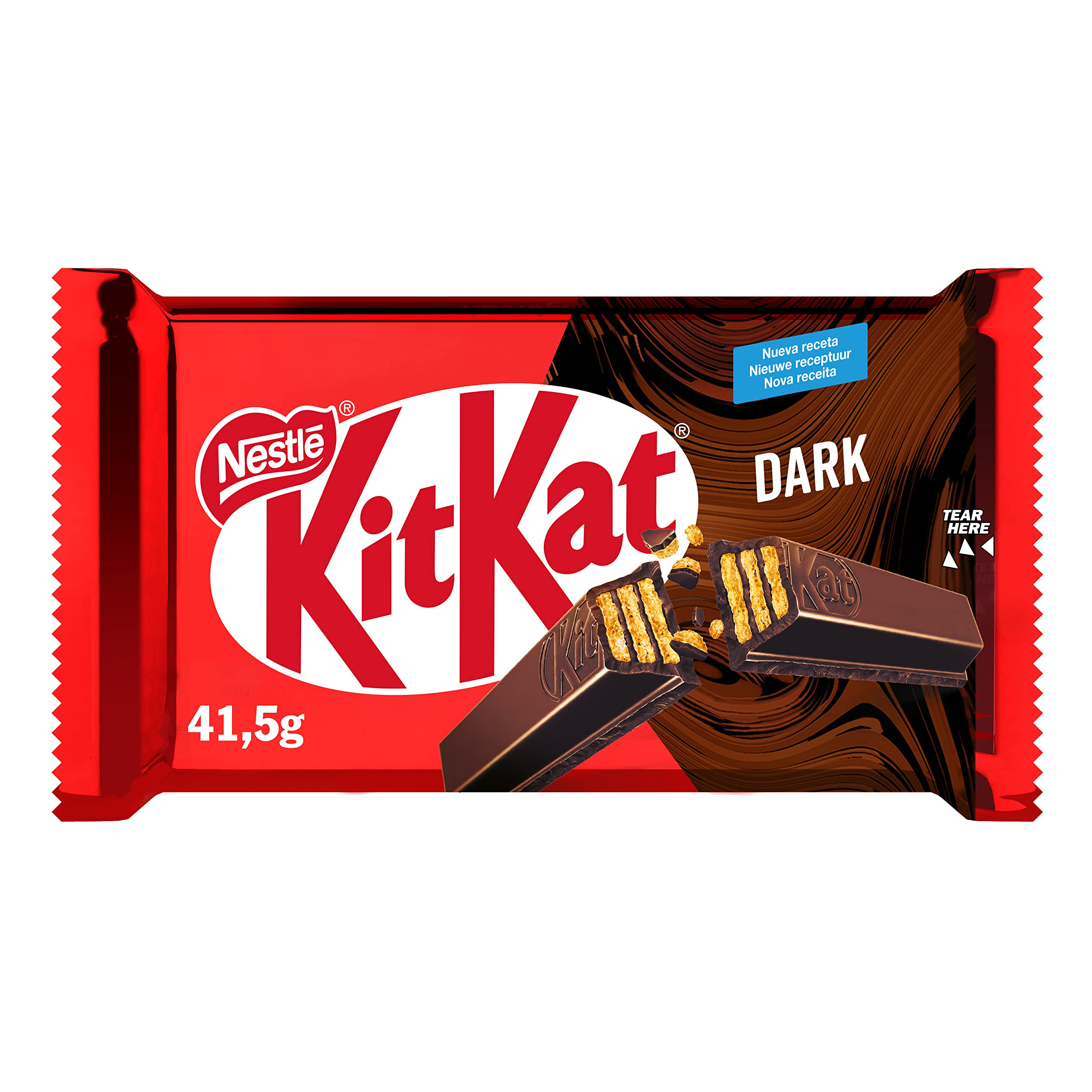 Kit Kat NESTLÉ Barritas de chocolate negro, pack 24x41.5g