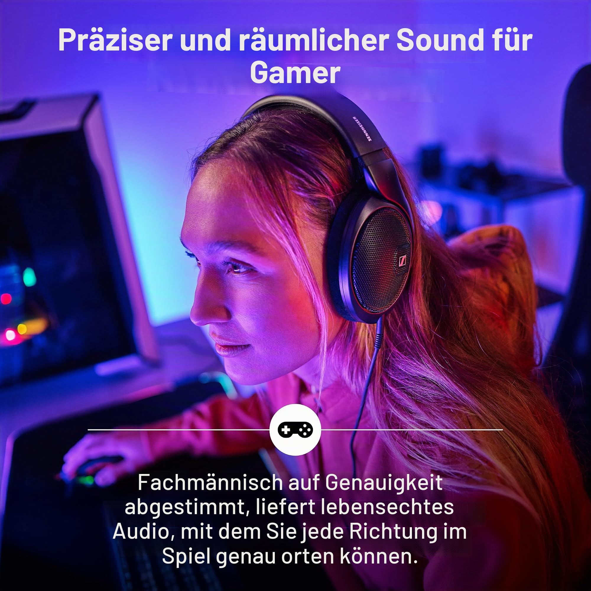 Sennheiser HD 560S, Offener Referenzkopfhörer für Audio-Enthusiasten, Over Ear, Schwarz