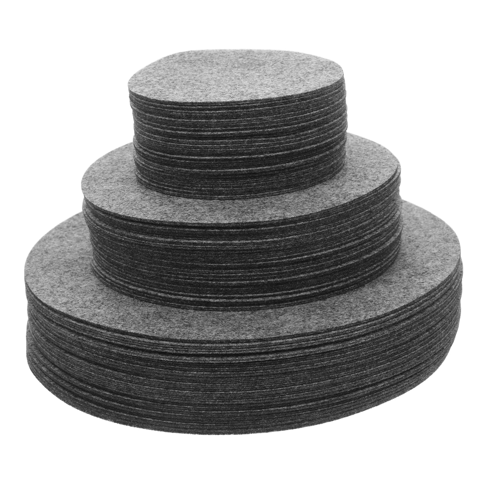 144piezas Divisores De Platos De Fieltro Protectores De Platos Redondos Para Almacenamiento De Batería De Cocina
