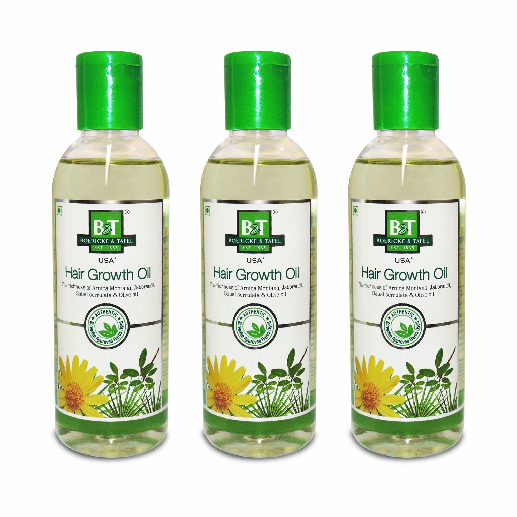 B&T Hair Growth Oil - 200 ml (pack of 3)