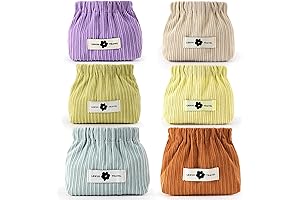 DAWNCOG Pouch - 6PCS Portable Hair Tie Pouch