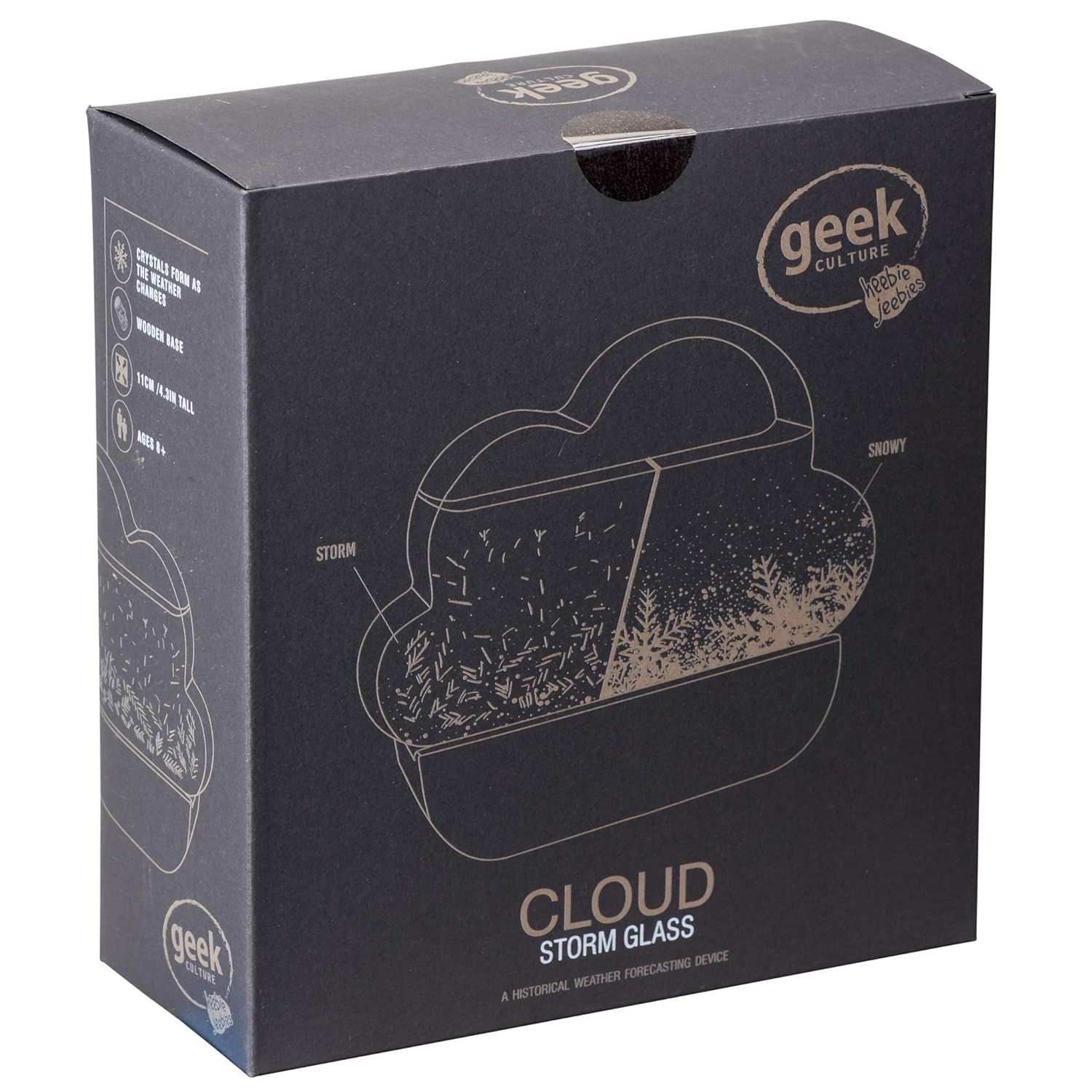 Heebie Jeebies Storm Glass Cloud