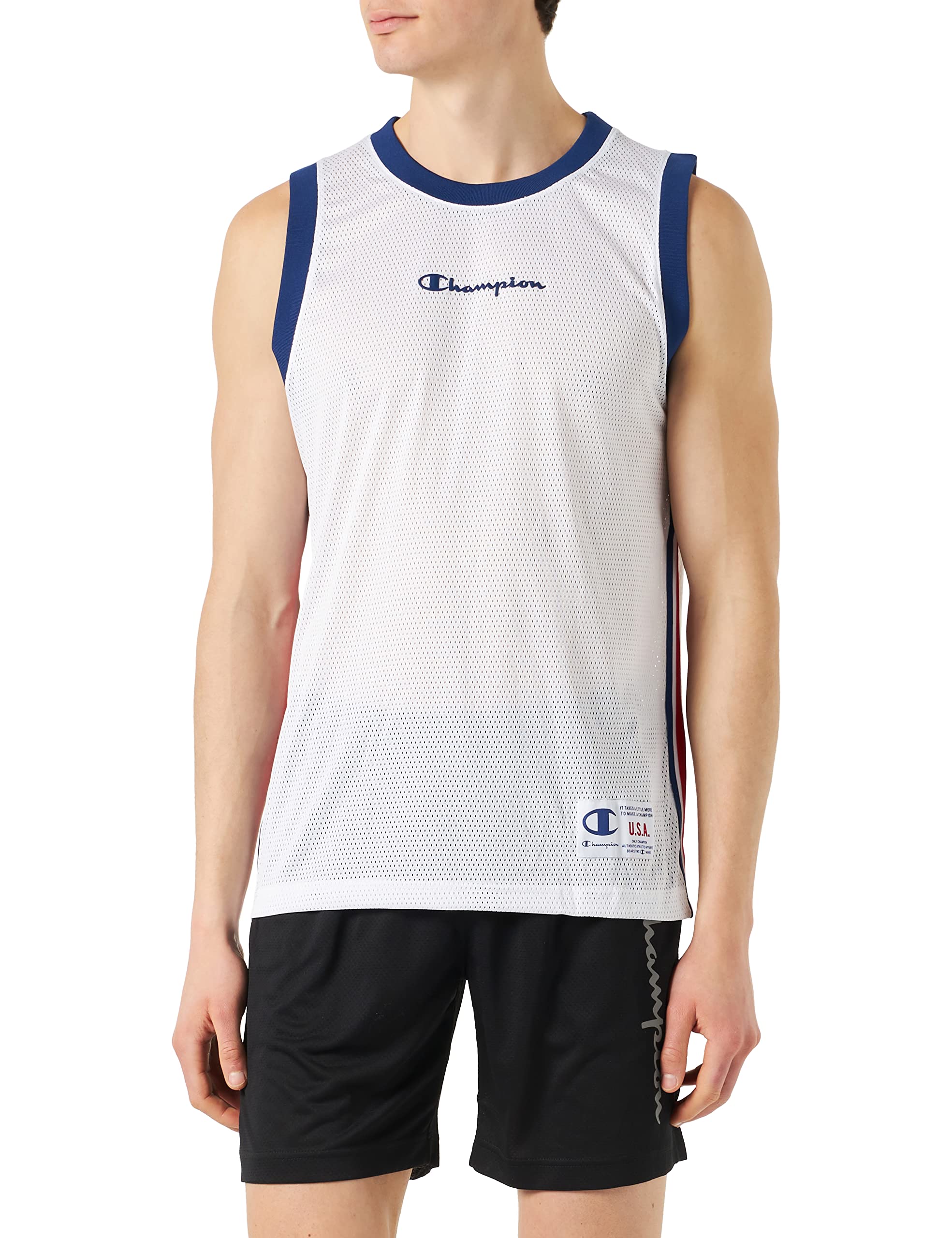 Champion Legacy Division 1 Soft Mesh S/L Camiseta Hombre (Pack de 1)