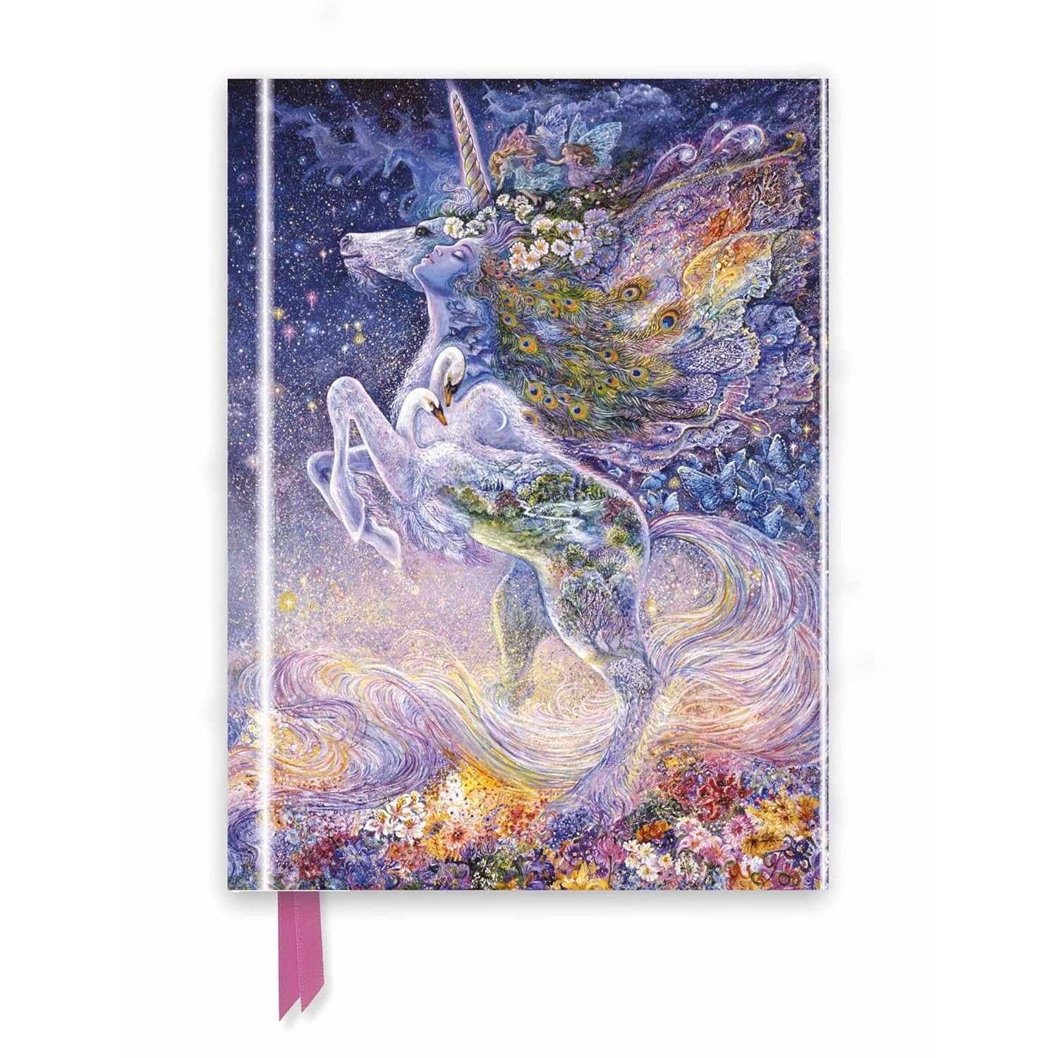 Josephine Wall: Soul of a Unicorn (Foiled Journal) (Flame Tree Notebooks)