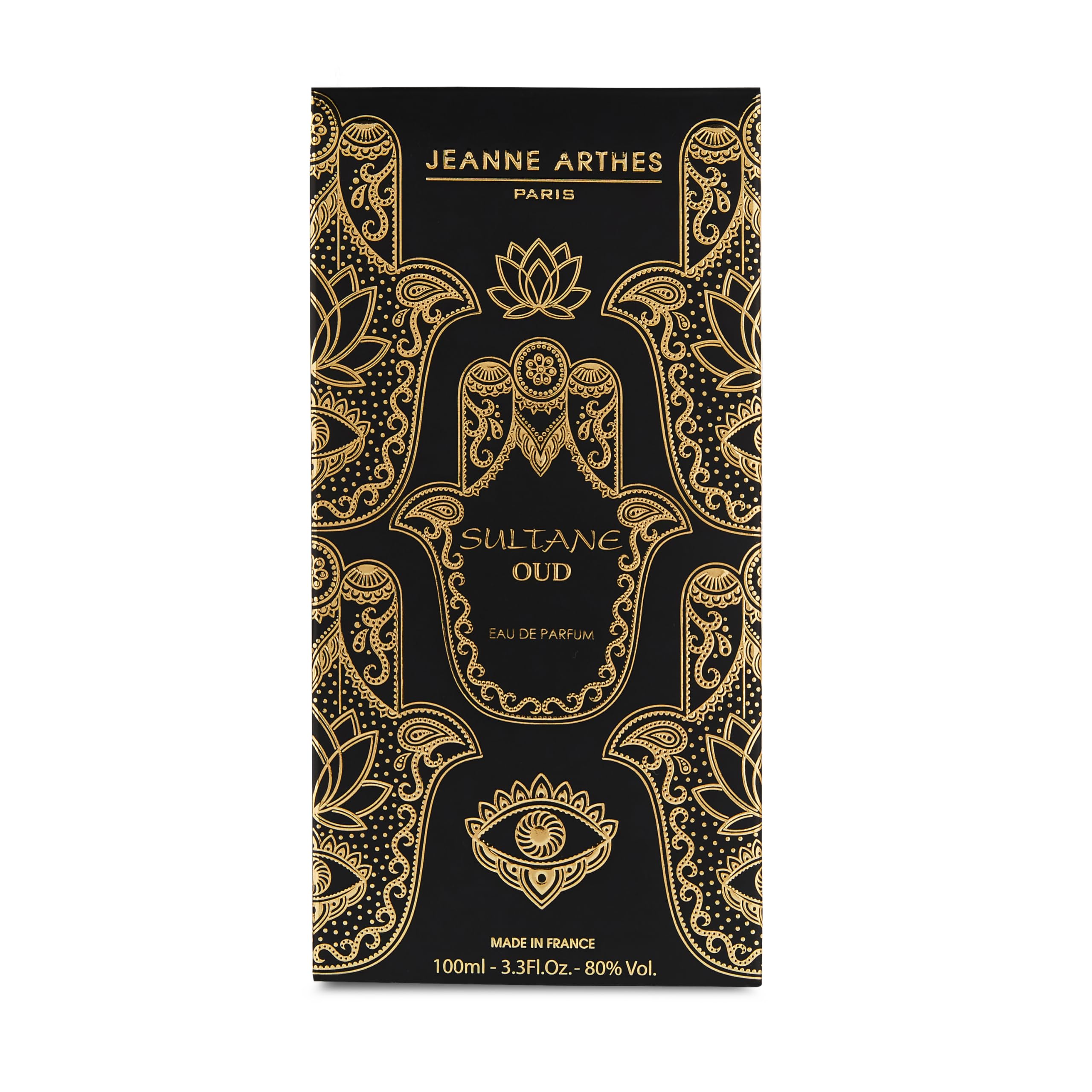 SULTANE OUD Eau de Parfum - Spray perfume for women - Oriental Scent - Notes of Rose, Saffron, Geranium - Made in France - 3.38 Fl.oz