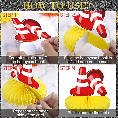 Miniatura 7 de Centros de mesa de construcción de 9 piezas para la construcción del coche, centros de mesa de construcción de camiones y centros de mesa de