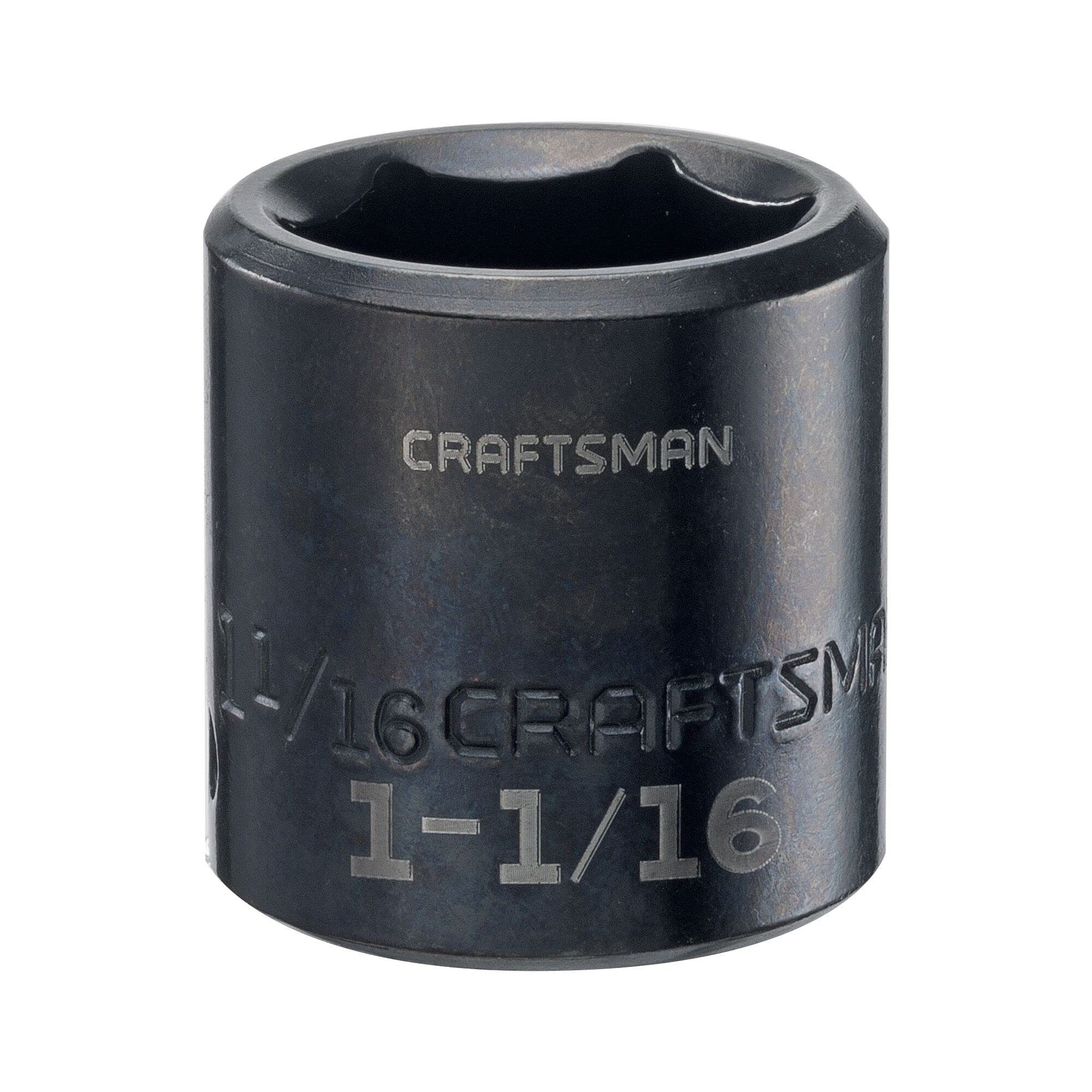 CRAFTSMAN CMMT15859 1/2-Inch Drive 1-1/16-Inch Shallow SAE Impact Socket