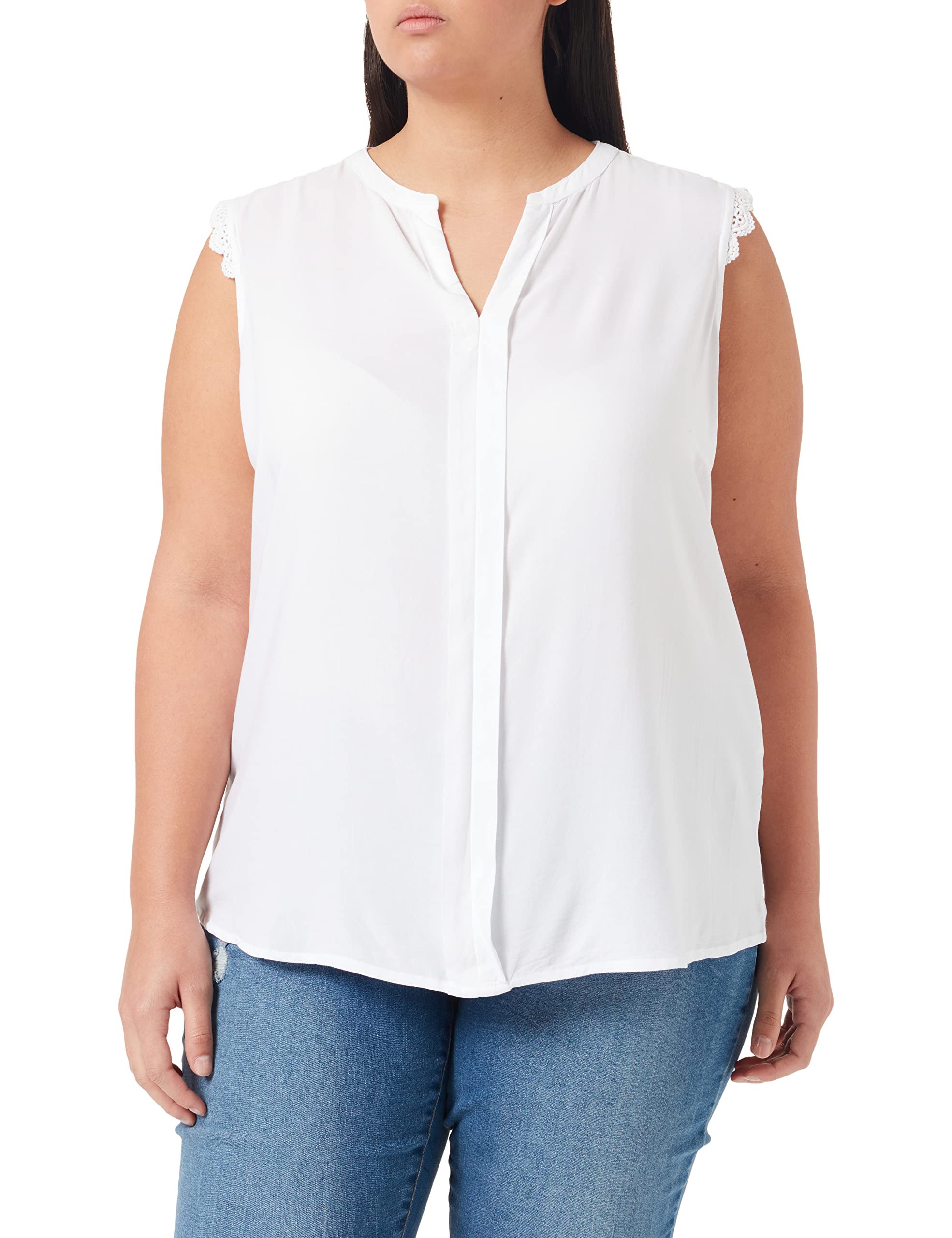 ONLY Carmakoma Carmumi SL Top Camisa para Mujer