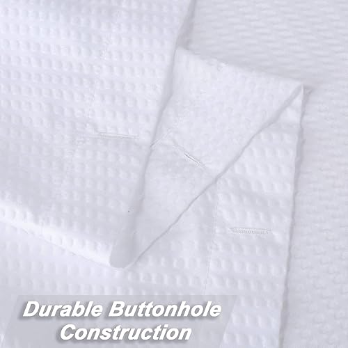 Miniatura 3 de CAROMIO Cortina de ducha extra larga, cortina de ducha de tela de microfibra suave para baño, patrón decorativo en relieve, repelente al agua,