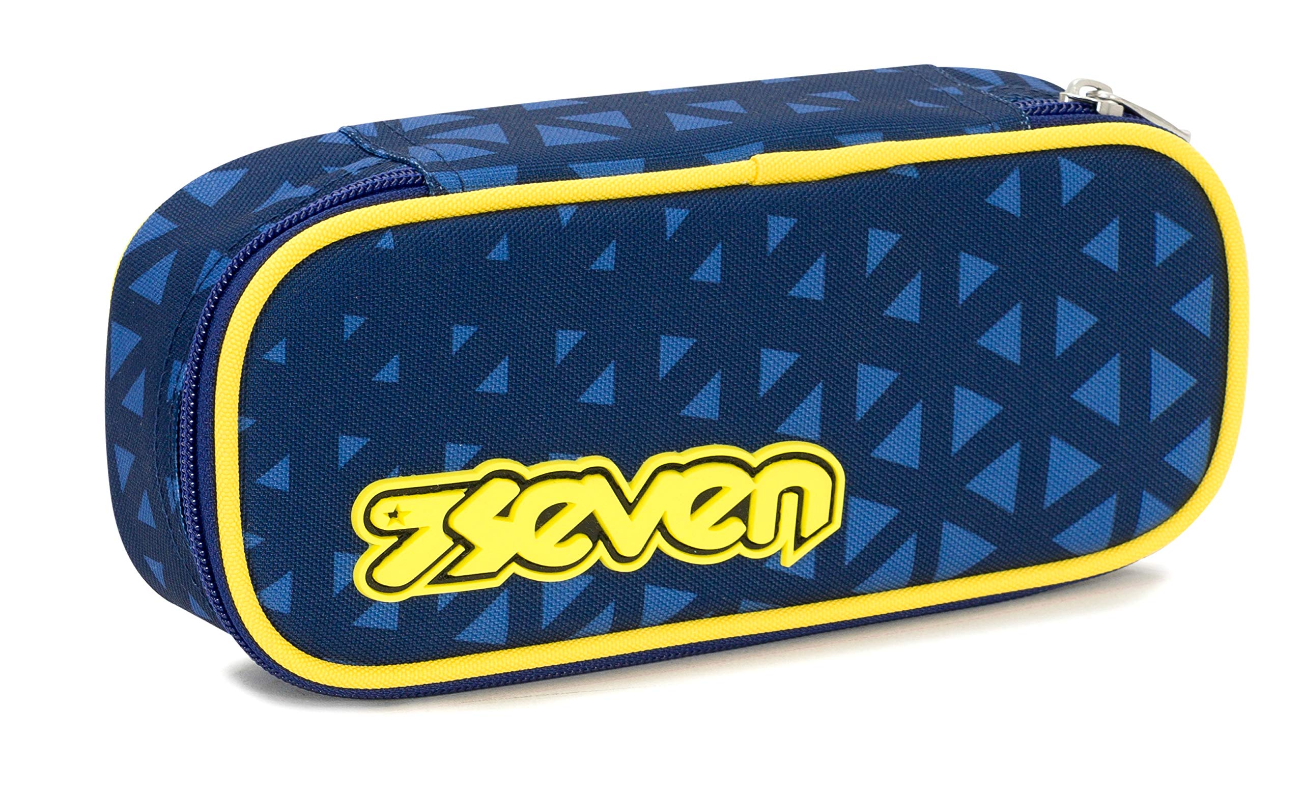 Seven Bust.round Plus Seven Winged Pencil Cases 23 centimeters 0.5 Blue (Blu)