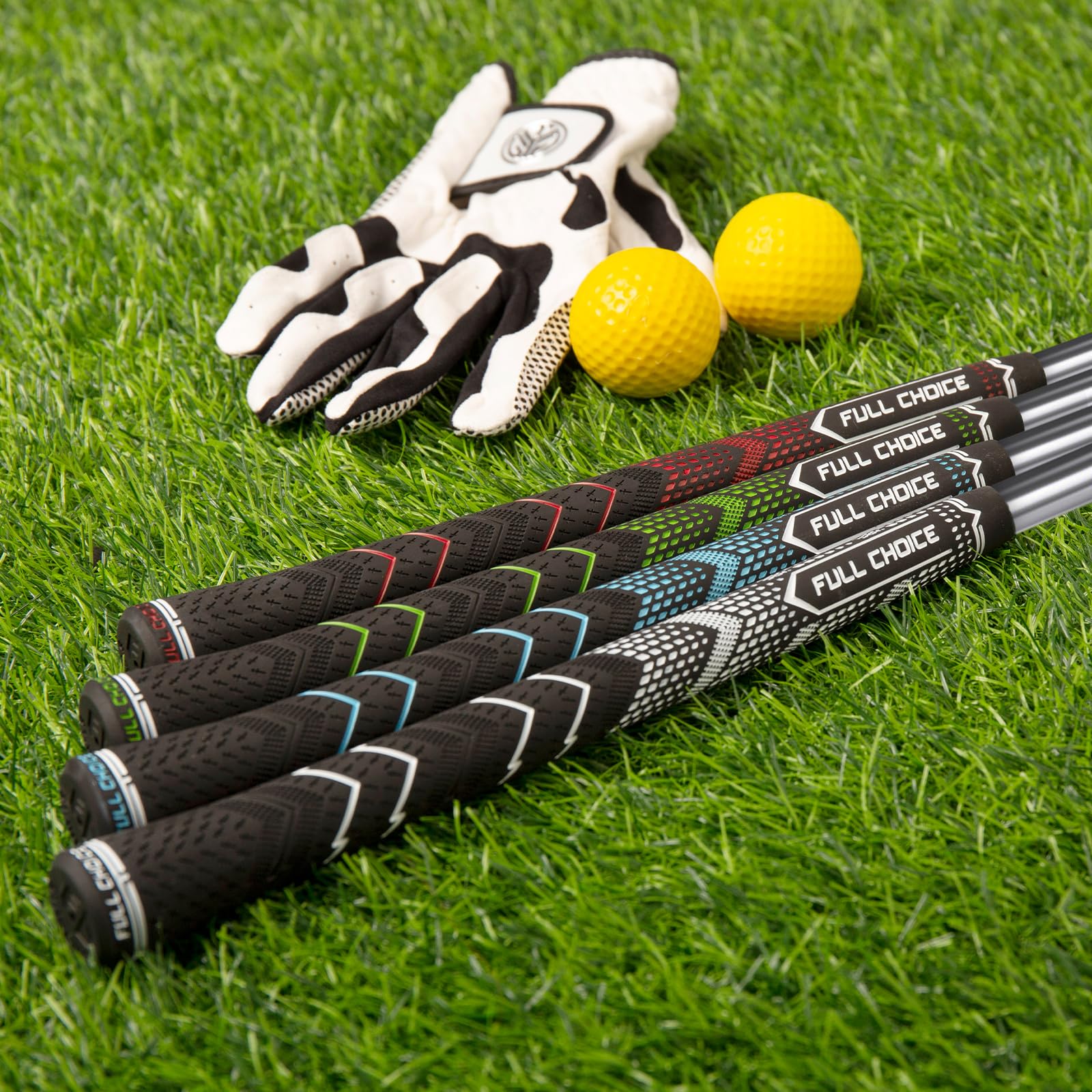 Paquete de 13 empuñaduras de golf – alta retroalimentación y tracción palos de golf, agarre para palos de golf para todo tipo de clima