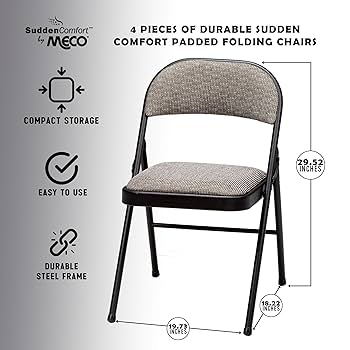 ◆未使用◆ Meco フォールディングチェア　② 折り畳み椅子　アメリカ　USA ◇未使用◇ Meco フォールディングチェア ② 折り畳み椅子