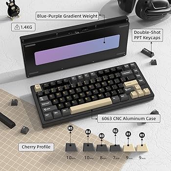 キーボード sCAT Amazon.com: ATTACK SHARK X75 Aluminum CNC Wireless