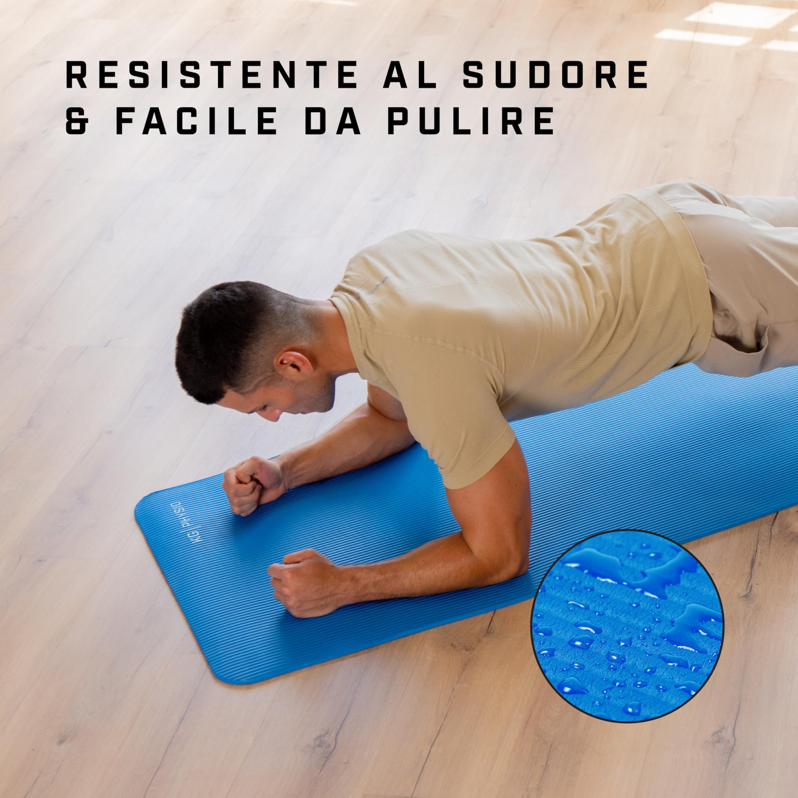 AGRLTOGD Tappetino Yoga, Tappetino Palestra Fitness Ecologico TPE - Foto 8