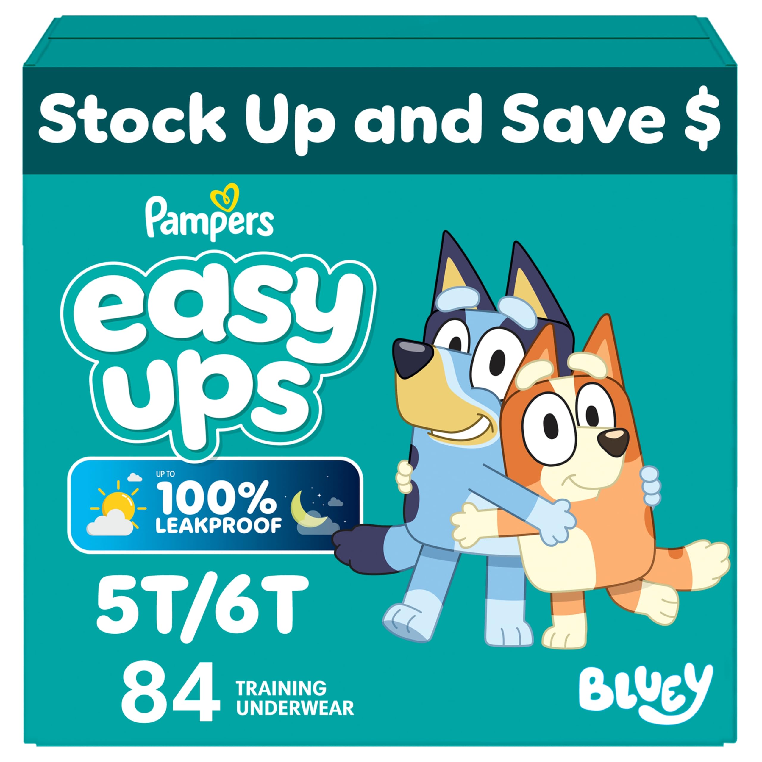 Pampers Easy Ups Bluey 5T-6T