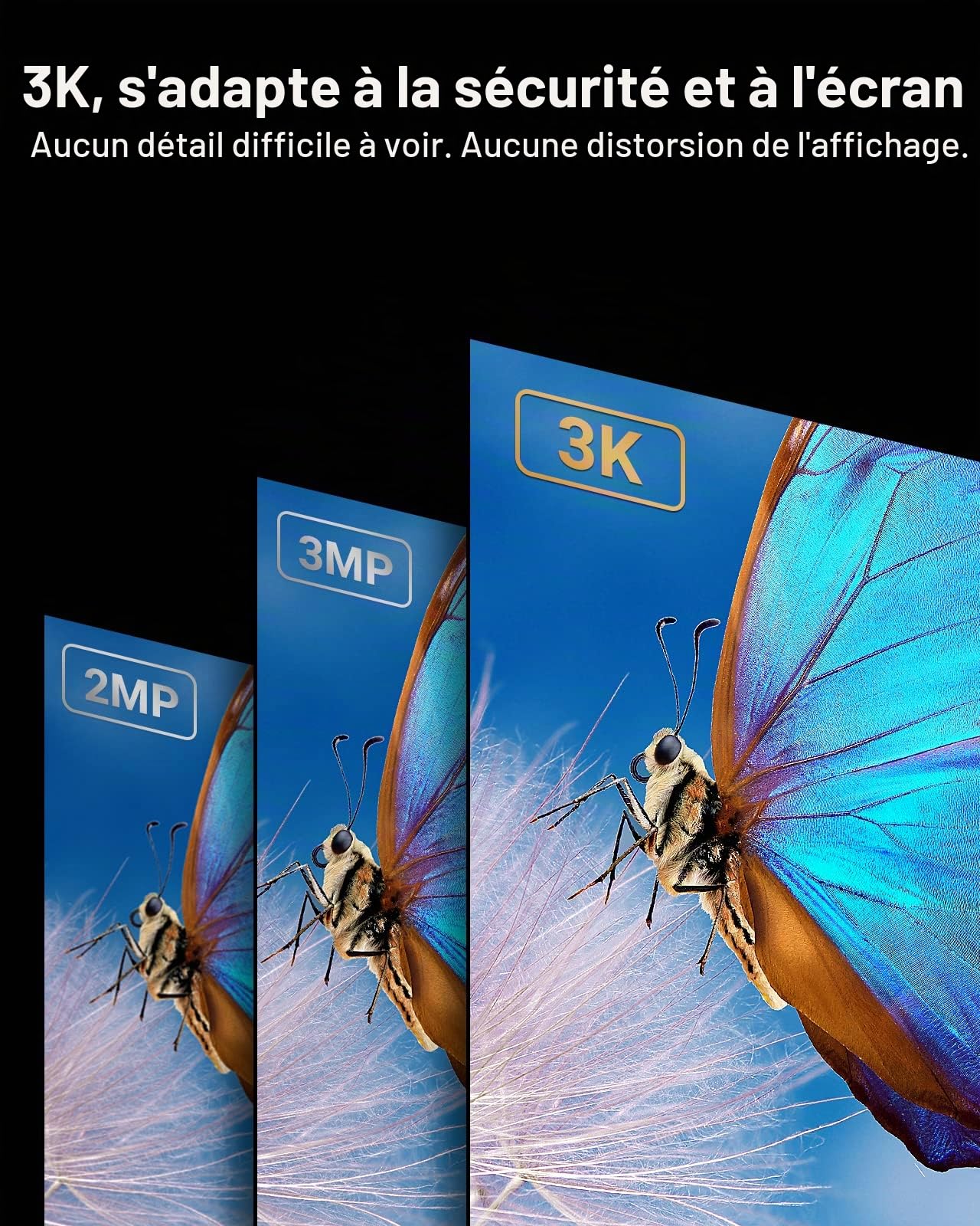 ANNKE 3K Kit de Surveillance avec Audio, 8CH DVR avec HDD 2TB et 8 Caméra de Vidéosurveillance Etanche IP67, Détection de Personne/Véhicule, Accès à Distance,Alarme par E-Mail, Vision Nocturne