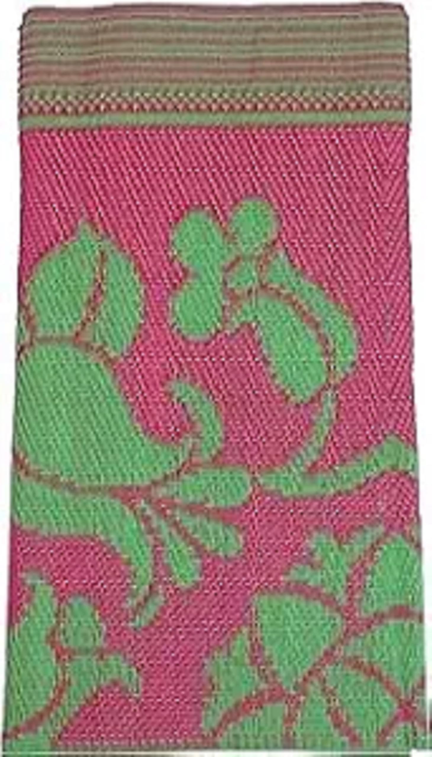 Aadya fashion Multipurpose Chatai Mats | Waterproof, Fade & Stain Resistant Plastic Floor Mats for Sleeping, Living Room, Beach, Picnic | 4X6 Ft (120cm X 180cm, Polypropylene) | 5 Cerice(MAT-5-CERICE)