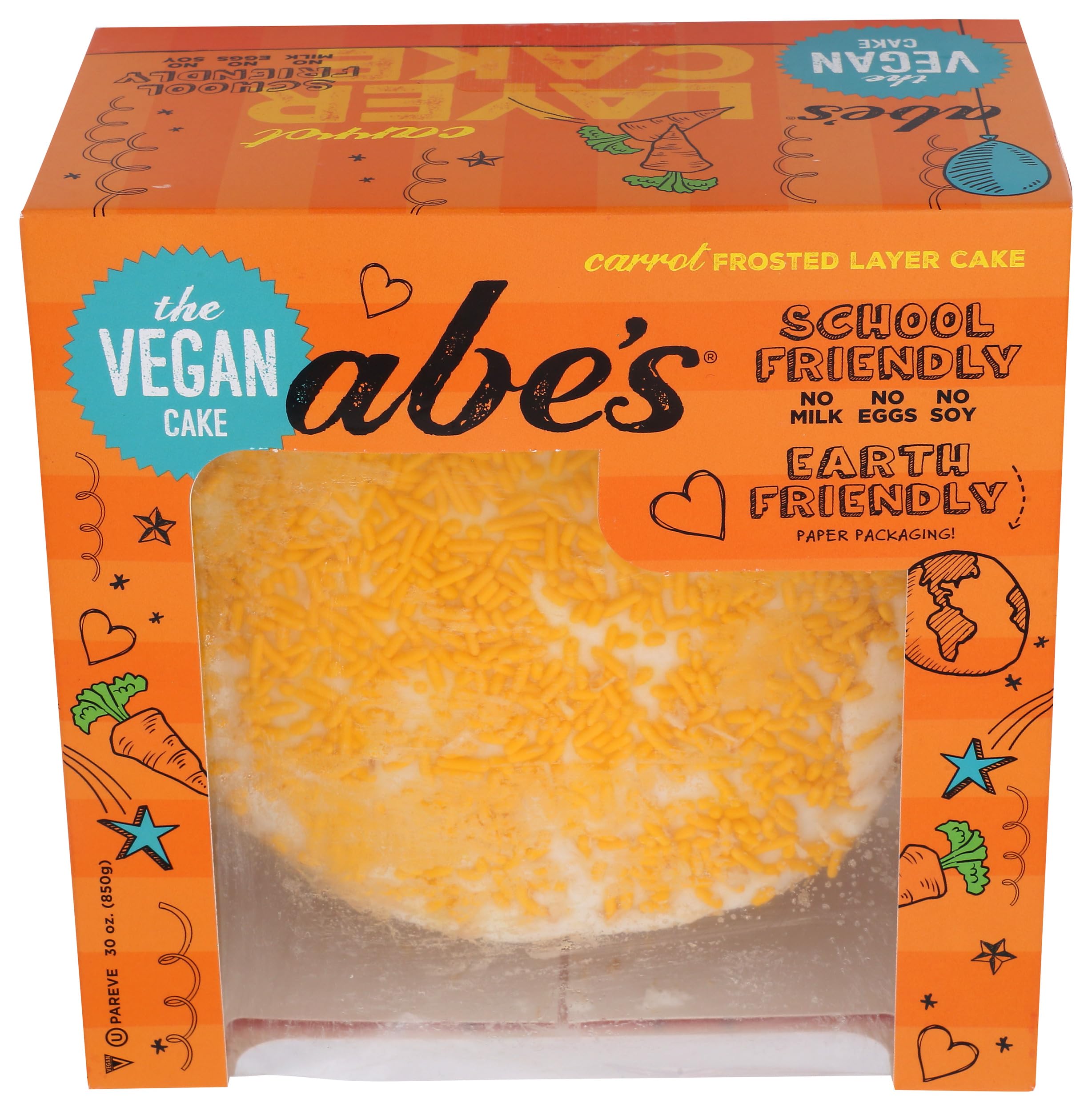 Abe's 6" Carrot Celebration Cake