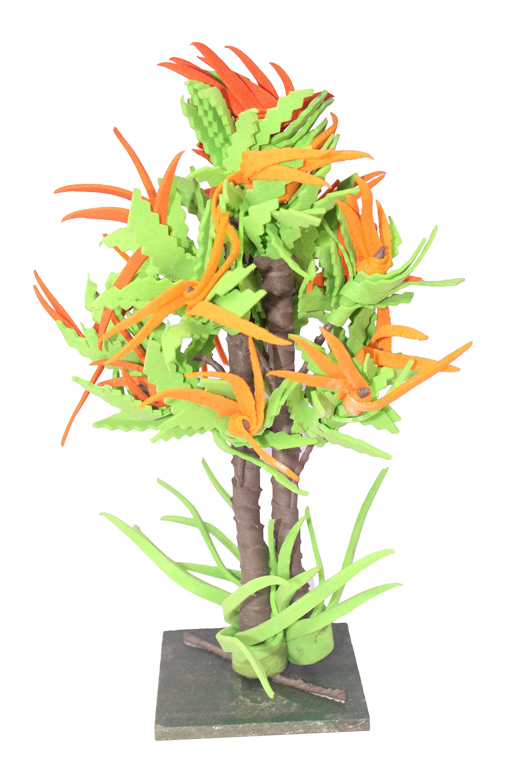 Sandip Handicrafts Plastic Artificial Plant (15 cm x 15 cm x 25 cm, SandipDutta 9)