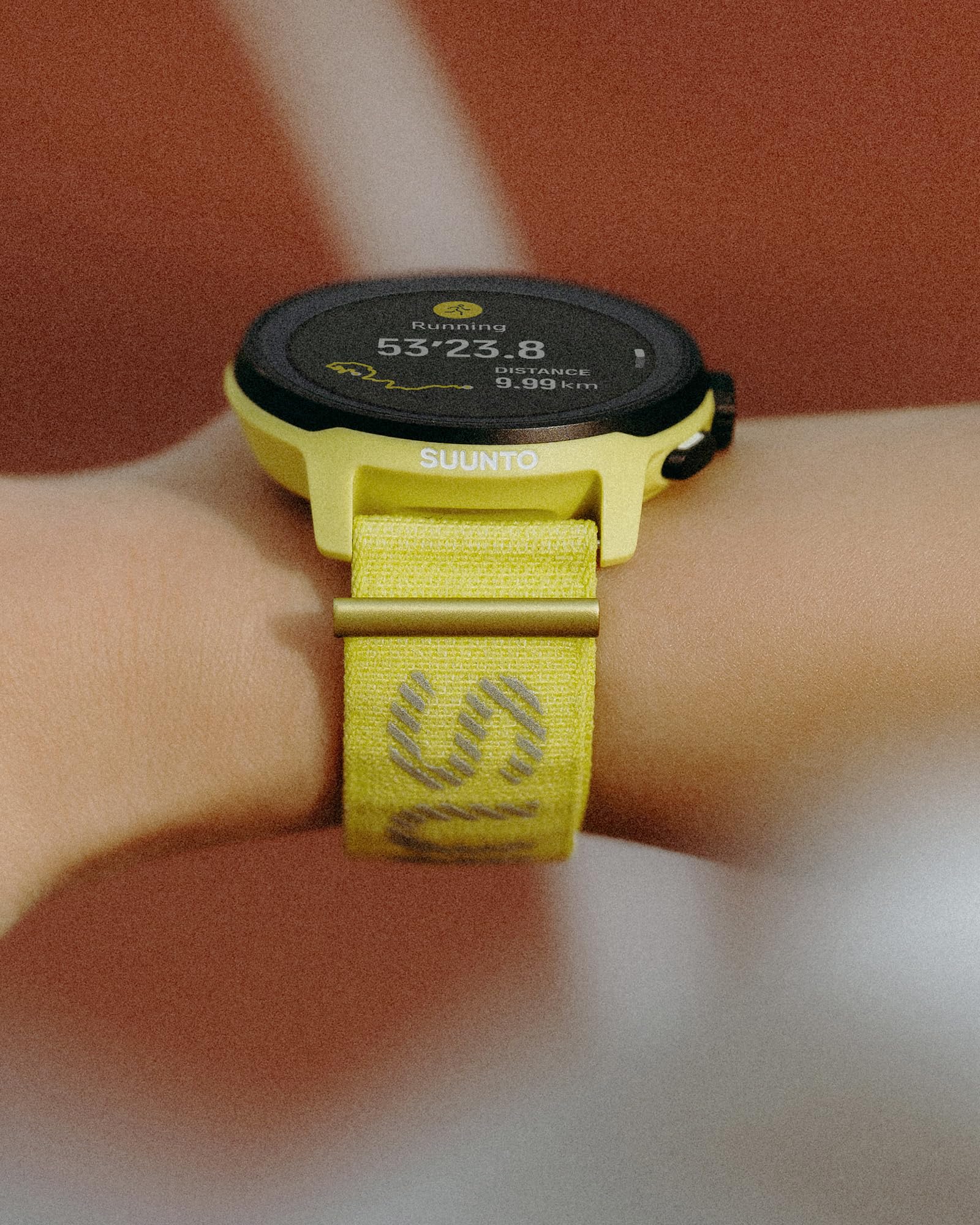 22 ATH7 LOOP TEXTILE STRAP LIME S+M