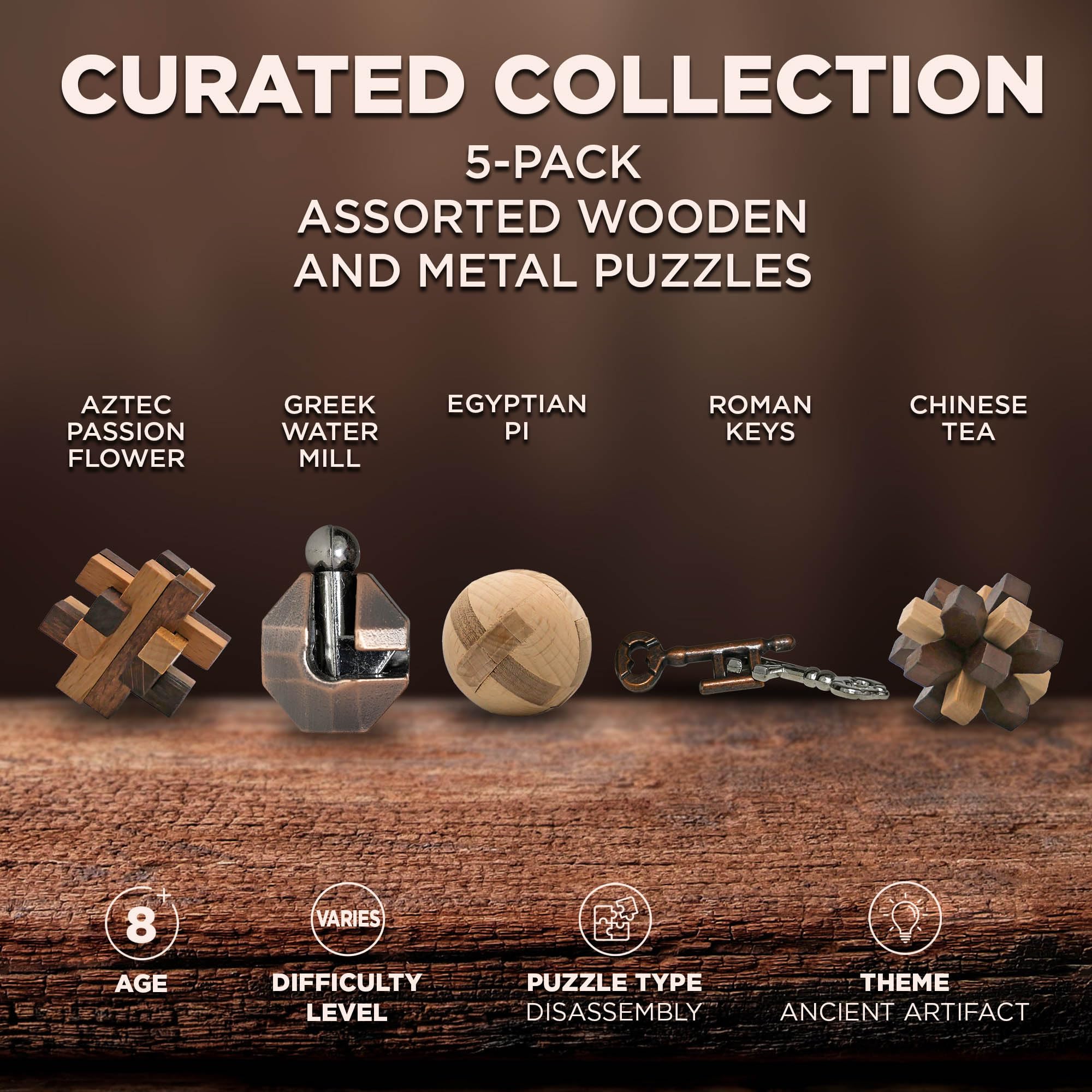 Project Genius TRUE GENIUS CURATED COLLECTION - disassembly puzzle