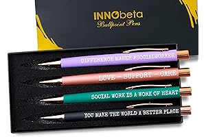 Immensely Inspiring Social Worker Gifts for Women: A Thoughtful Ballpoint Pen Set...