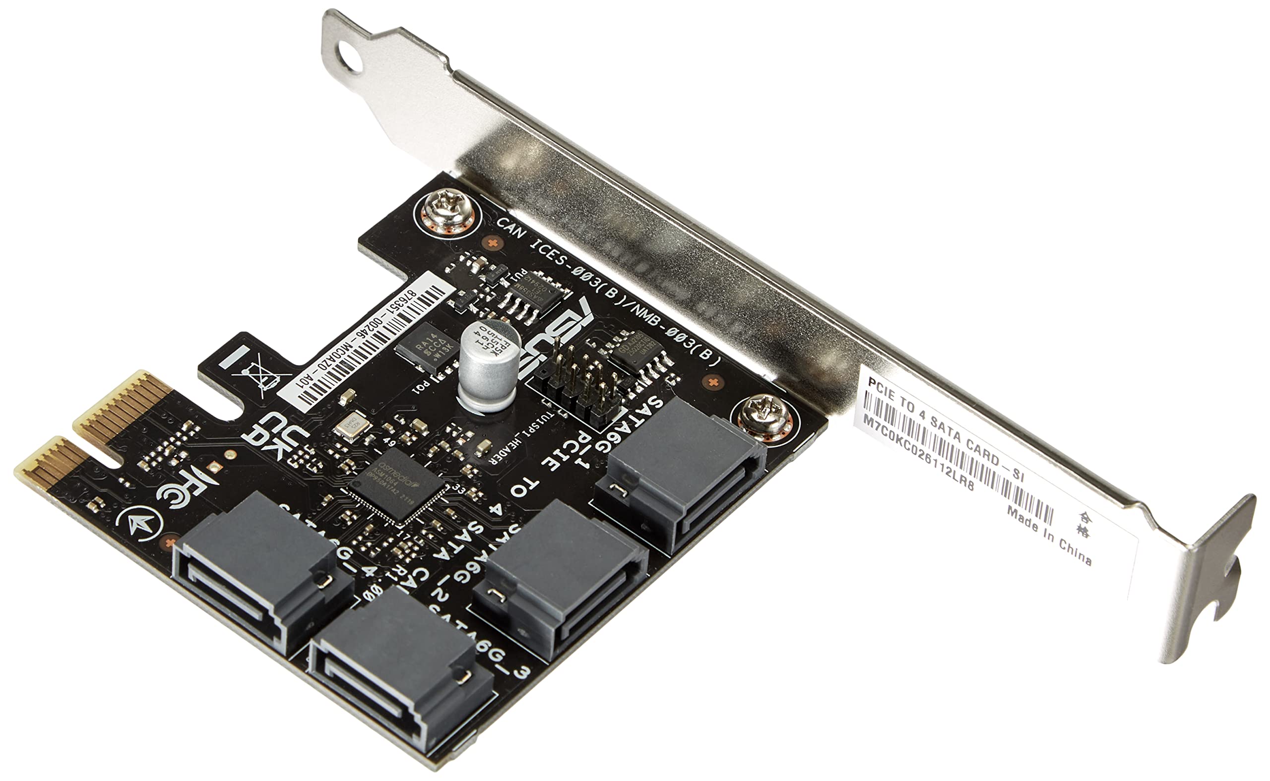 ASUS Carte Adap PCIe vers SATA 4X