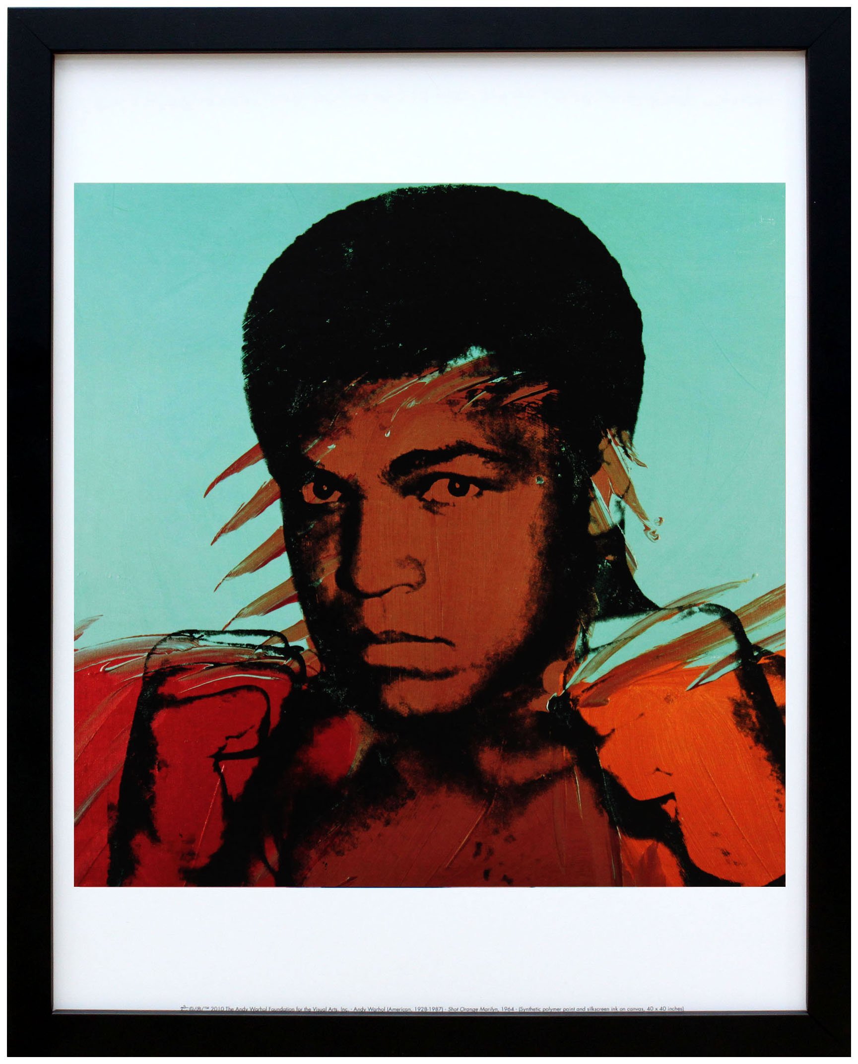 モハメド・アリ 写真アート 額装品 ヴィンテージ風 Jab Champ Jab Amazon.co.jp: アンディ ウォーホル「モハメド アリ」展示用フック付