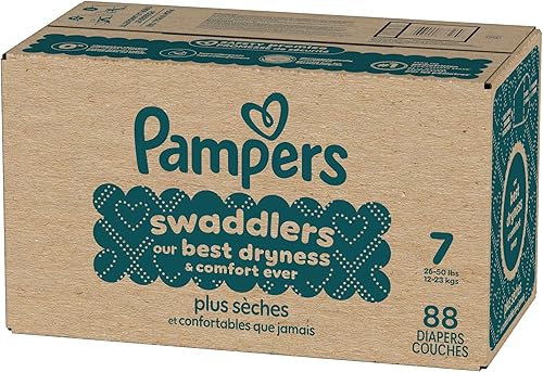 Miniatura 239 de Pampers Swaddlers - Pañales desechables muy suaves para bebé talla 1, 198
