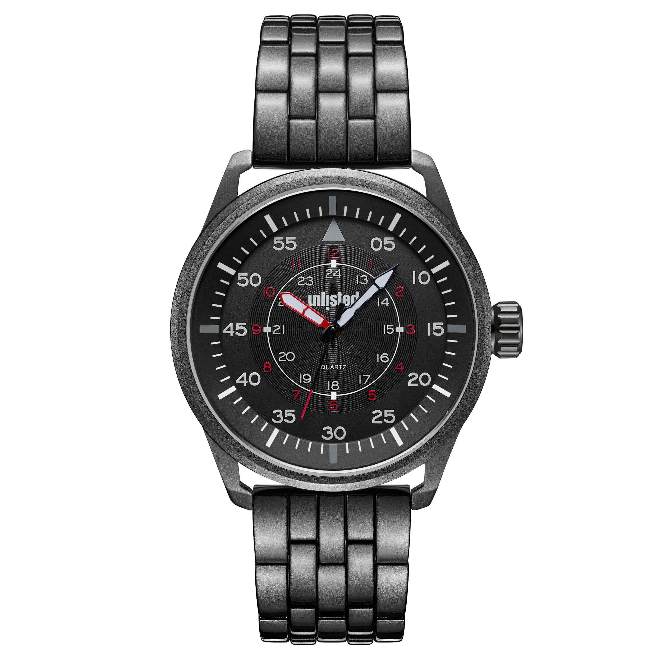Unlisted by Kenneth Cole Autumn-Winter 20 Analog Black Dial Mens Watch-UL51152001 (B08675J1TT) Amazon Price History, Amazon Price Tracker