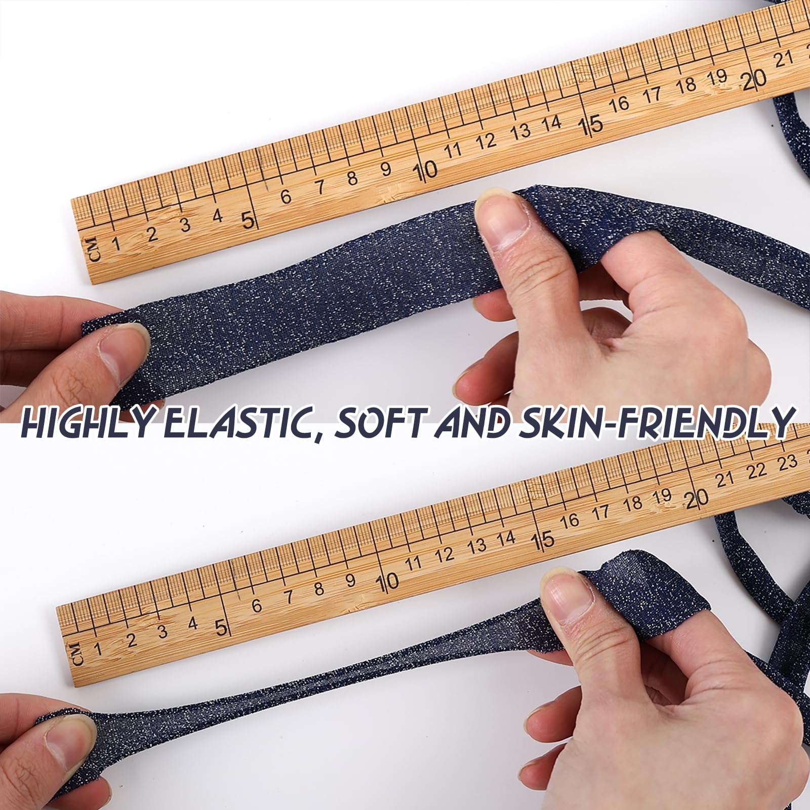 Sparkle Tshirt Yarn for Crochet,Dark Purple T Shirt Soft Elastic Fabric Thick T-Shirt Crochet Shining Glitter Sparkle Yarn for Crocheting Knitting Beginner Hand Knitting Bag/DIY Craft/Home Decor - 4