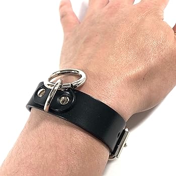 スタッズ ブラックレザーブレスレット Amazon | [SKULLNEST] シドリング スタッズ レザー ブレスレット