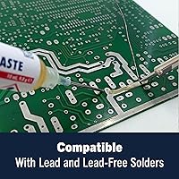 Vista 4 de Flux para soldadura tipo jeringa de 0.33 onzas líquidas MG Chemicals