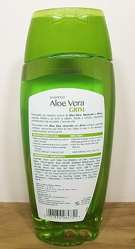 Miniatura 2 de Aloe Vera Grisi Bonus Pack - Champú 13.5 Fl Oz y Jabón 3.5 Oz