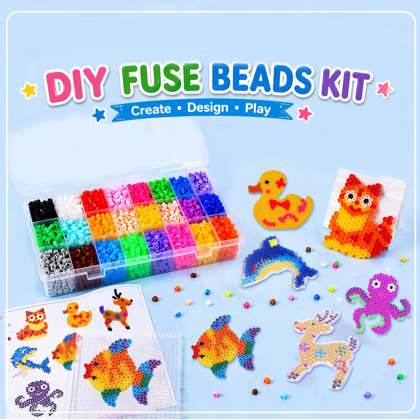 8 DIY perles à repasser à faire avec les enfants - Marie Claire 8 DIY perles à repasser à faire avec les enfants - Marie Claire