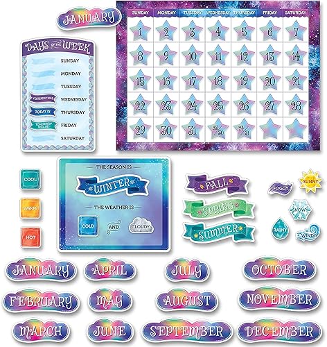 Creative Teaching Press Tablero de anuncios mágico místico (calendario interactivo para el hogar o la escuela), multicolor (8593)