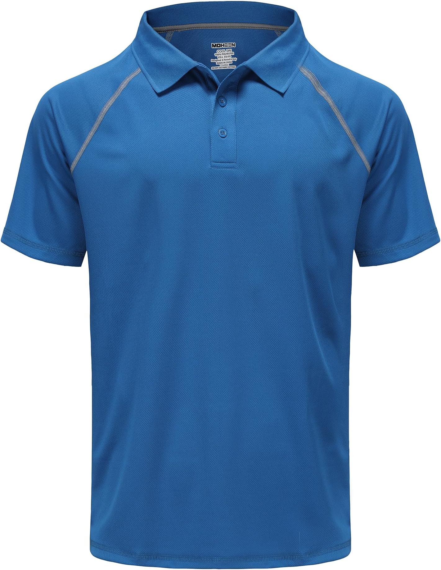 - Men's Golf Shirts Short Sleeve Moisture Wicking Polo T-Shirts Athletic Quick Dry Fit Performance Collared UPF 50+