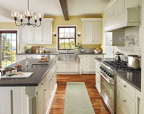 Miniatura 4 de Moen S664 - Grifo de cocina plegable con brazo oscilante para montaje en pared, cromado