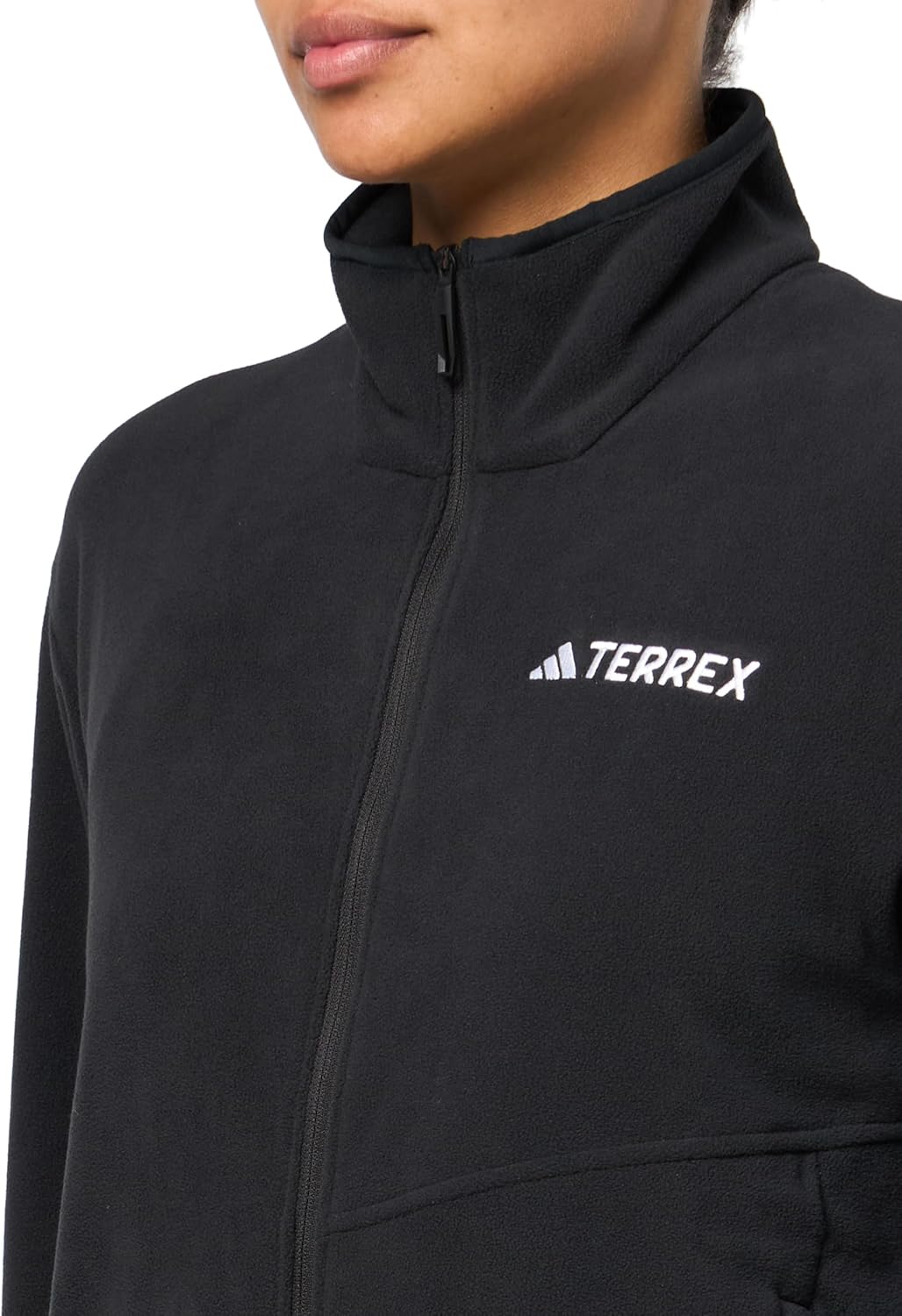 adidas womens Terrex Multi Full-zip Fleece Jacket - Image 3