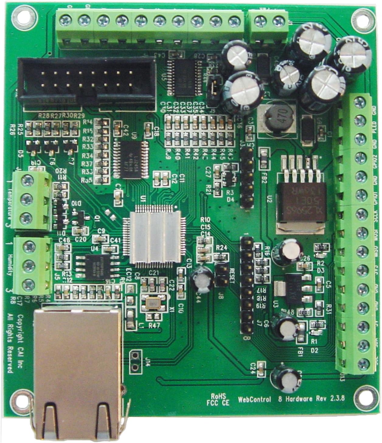 WebControl 8 Network IO Controller Programmable