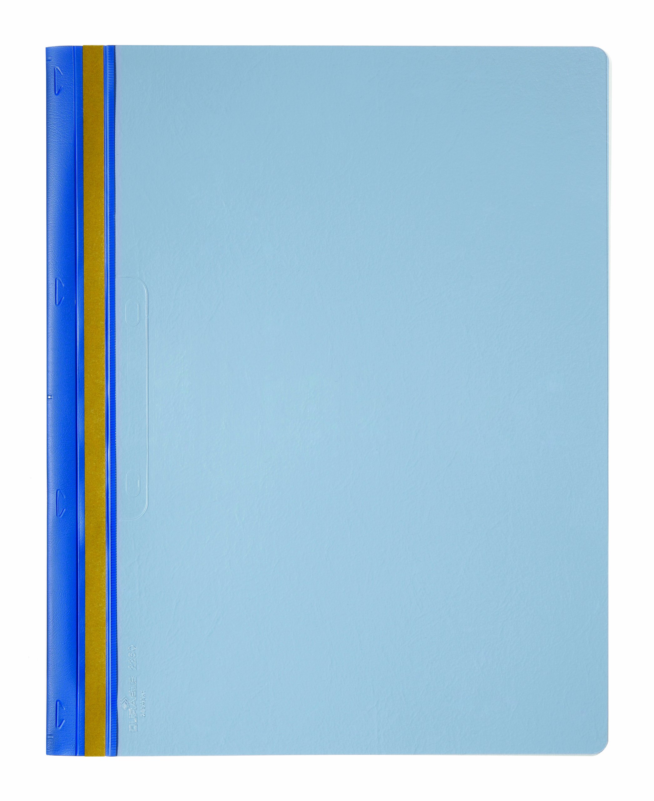 Durable 225006 Skoroszyt Durabind (do oprawy dokumentów), opak. 25 sztuk, kolor niebieski.
