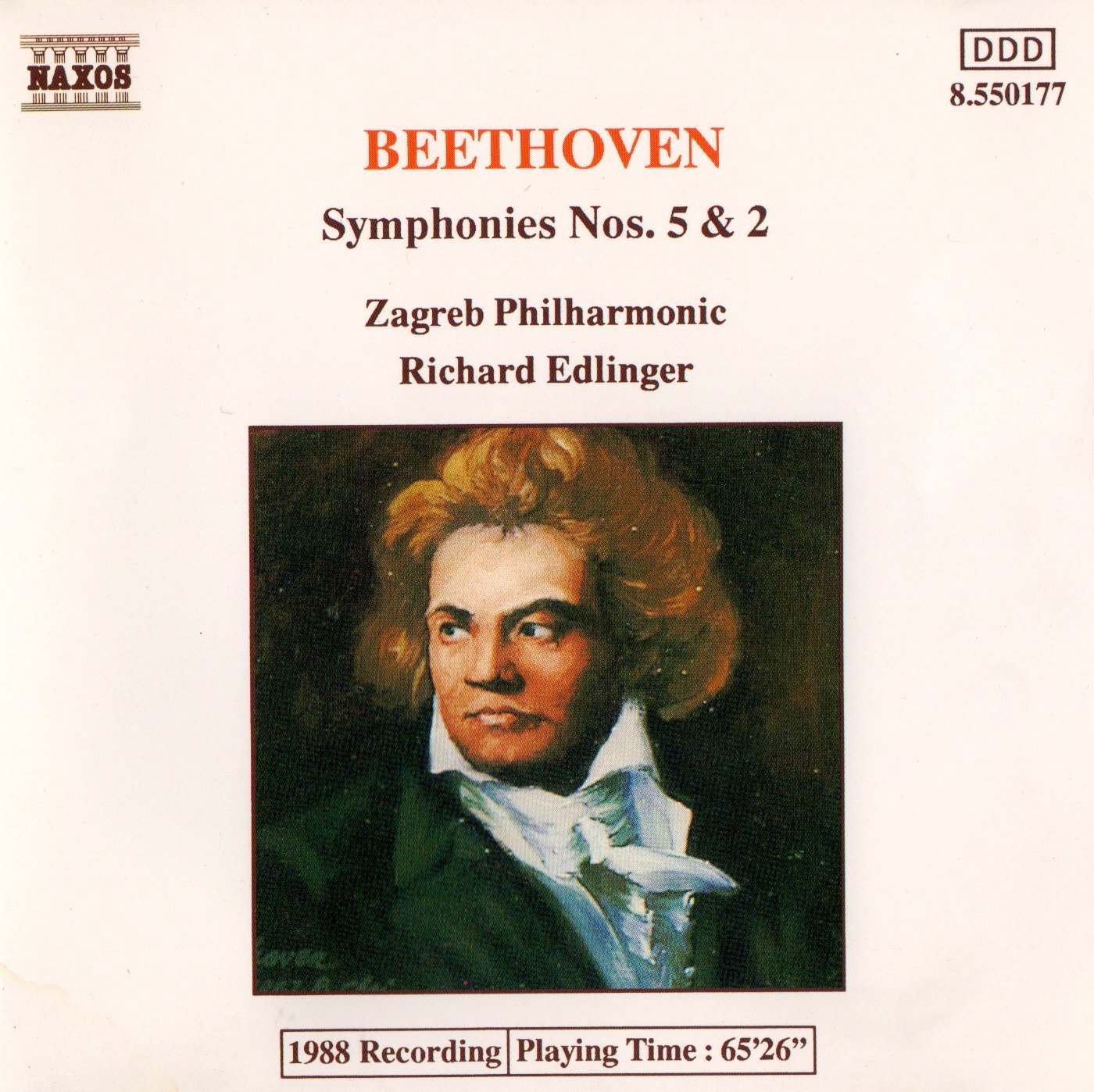 Beethoven - Symphonies Nos. 5 & 2 [Audio CD] BEETHOVEN,LUDWIG VAN