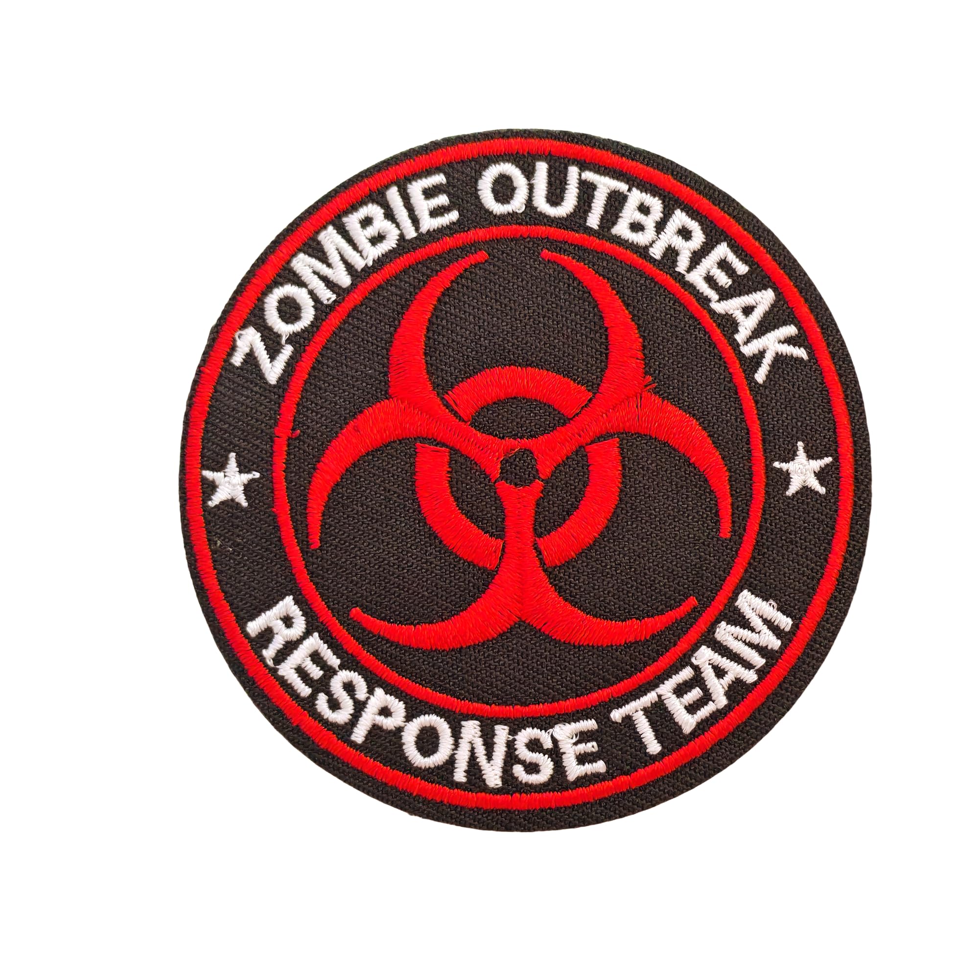 Zombie Outbreak Response Team Patch: Funny Military Morale Patches Cute Meme Patch Mello Patch - Hook and Loop - Embroidered Emblem Fastener for