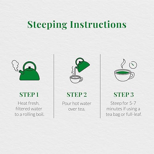 Miniatura 6 de The Republic of Tea Organic Green Pu-erh SuperDigest Tea  Bolsas de té fermentadas con probióticos (36 unidades)